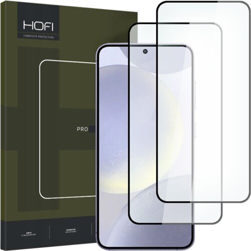 HOFI GLASS PRO+ KALJENO STEKLO 2-PAKET ZA GALAXY S24 BLACK PROTECTION, (22001776) Slike