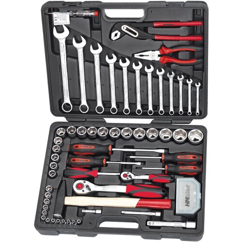 HM Müllner set nasadnih ključeva 1/2" + 1/4" i ručnog alata, 88 delova, 6088 Cene