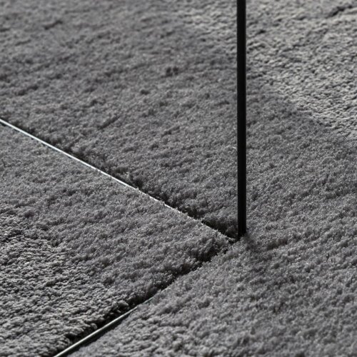  Tepih HUARTE kratkih vlakana meki i perivi antracit 100x200 cm Slike