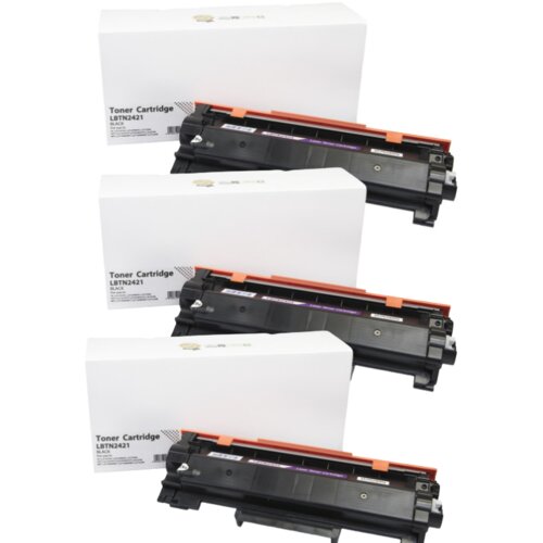  Toner kompatibilen z Brother TN-2421 črn/black 3 x XL BREZPLAČNA DOSTAVA Cene