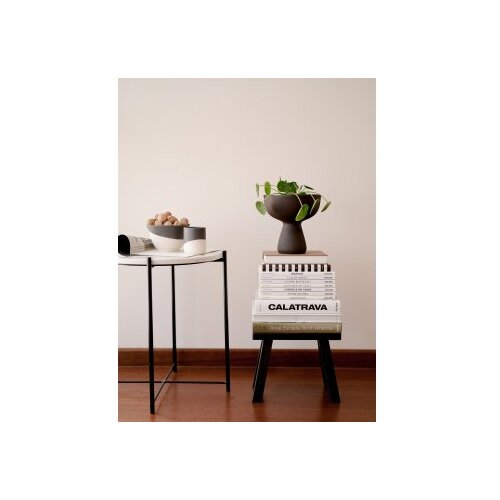 WALLXPERT vaza BSI232, 22x22x22 cm, antracit Slike