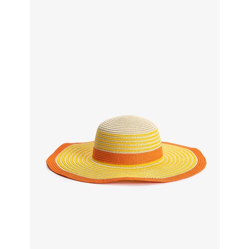 Koton Straw Hats Fedora Color Block Slike
