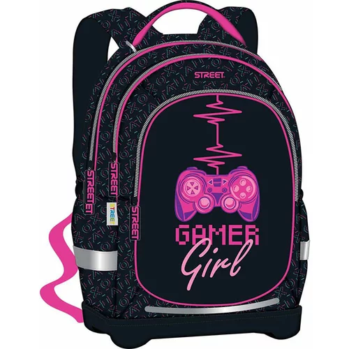 STREET Ergonomski šolski nahrbtnik Light Gamer Girl