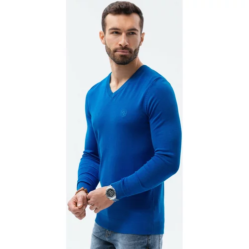Ombre Puloverji Moški pulover (E191BLUE) pisana