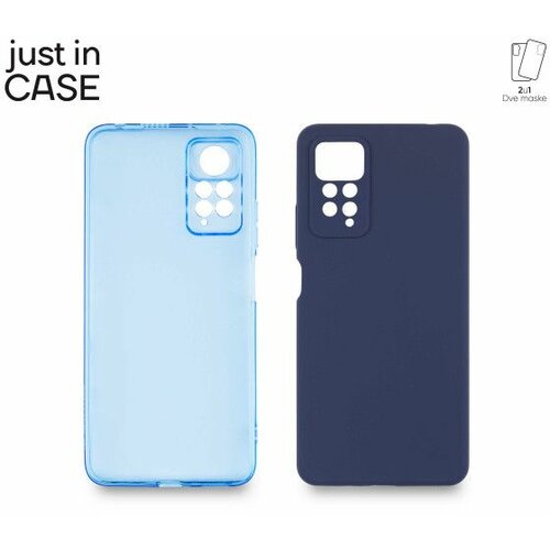 Just In Case 2u1 Extra case MIX plavi paket za Redmi Note 11 pro Slike
