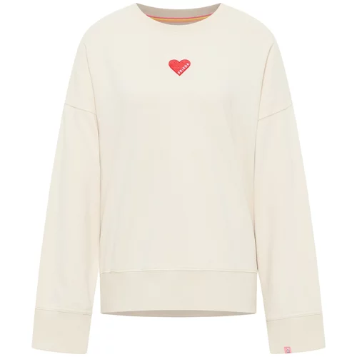 Frieda & Freddies NY Sweater majica svijetlobež / roza / crvena / bijela