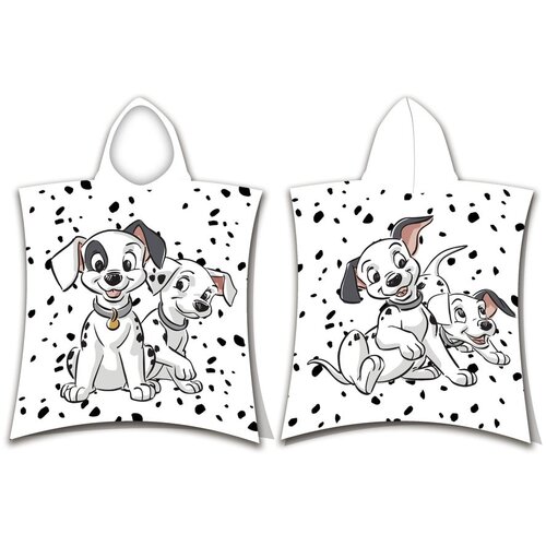 Jerry Fabrics Bijeli dječji ogrtač od frotira 101 Dalmatins &amp;ndash; Slike