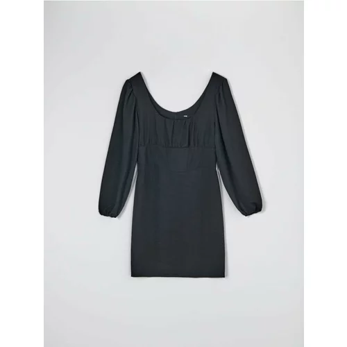 Sinsay ženska mini haljina puf-rukava  6578T-99X