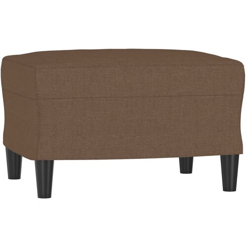 vidaXL Stolček za noge rjav 60x50x41 cm blago, (20767143) Cene