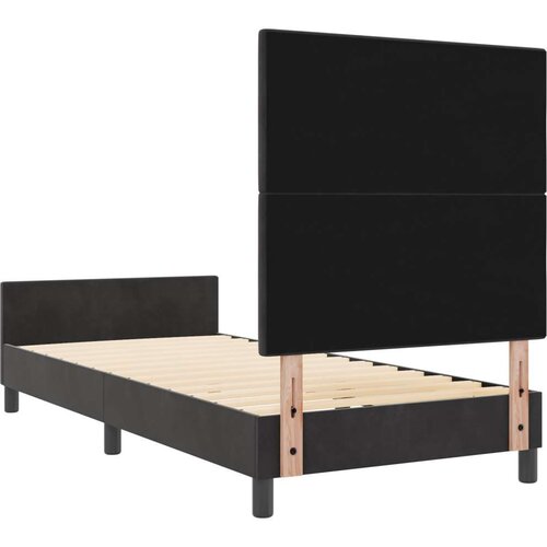  Krevet s okvirom Crni 100x200 cm Bar&amp;scaron;un Slike