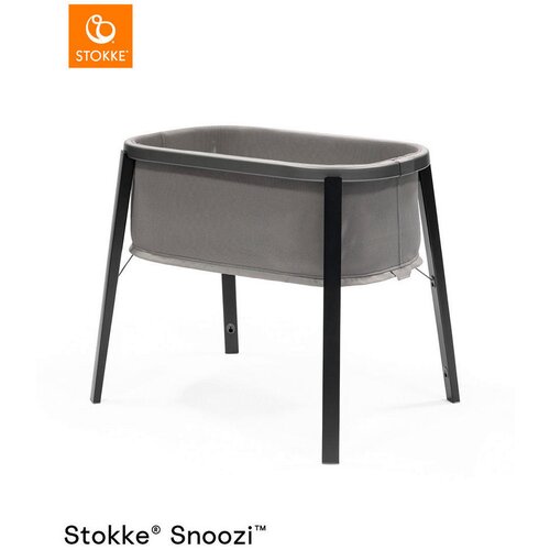 Stokke DODATNA POSTELJICA Snoozi bukev siva, črna Cene