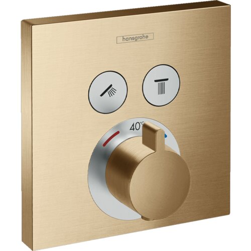 Hansgrohe showerselect mešač termostatski za tuš kadu 2 funkcije bronza 15763140 Cene