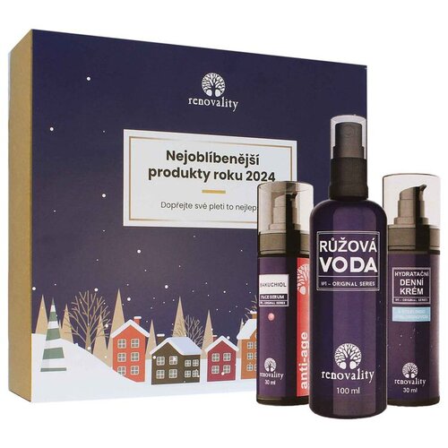 Renovality Original Series set serum za lice 30 ml + ružina vodica 100 ml + dnevna krema 30 ml Slike
