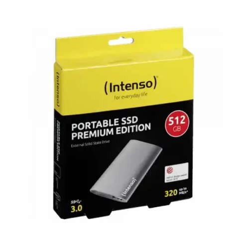 Intenso externe SSD 1,8 512GB USB 3.0 Aluminium Premium Cijene