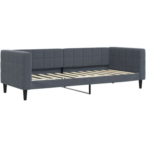 VidaXL dnevni krevet tamnosivi 80 x 200 cm bar&amp;scaron;unasti Slike