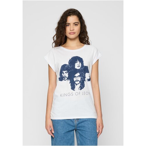 Merchcode Women's T-shirt Kings of Leon Silhouette white Cene