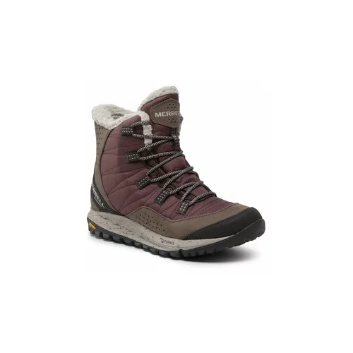 Merrell Trekking čevlji Antora Sneaker Boot Wp J066930 Bordo rdeča