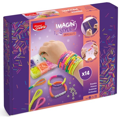 Maped Creative kreativ set neon narukvice ( m907404 ) Cene