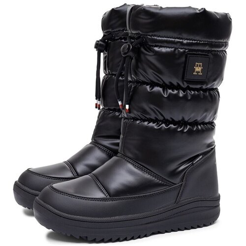 Tommy Hilfiger &amp;Scaron;kornji za sneg T3AC35207 Črna Slike