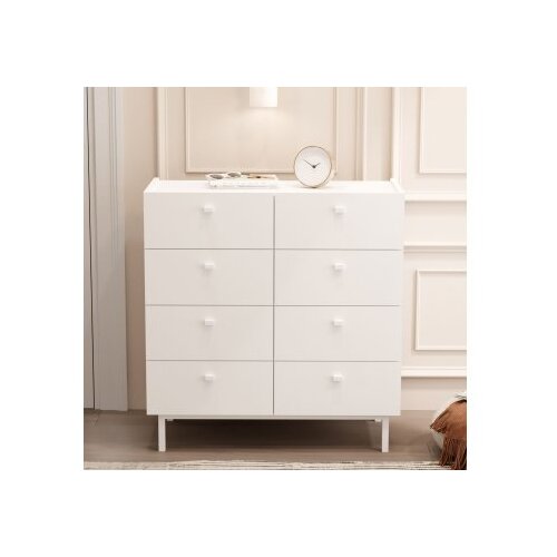 Hanah home komoda s ladicama, bijela Cene