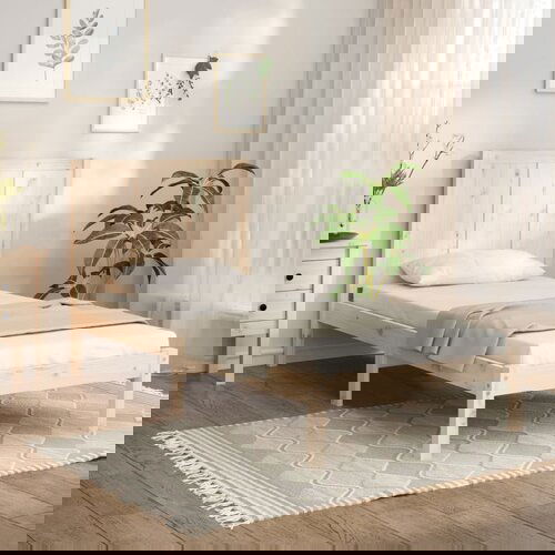 Furnova Posteljni okvir brez vzmetnice 100x200 cm trdna borovina, (21936958) Slike