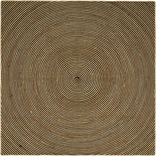  Tepisi za područja Crna 200 x 200 cm Juta Cene