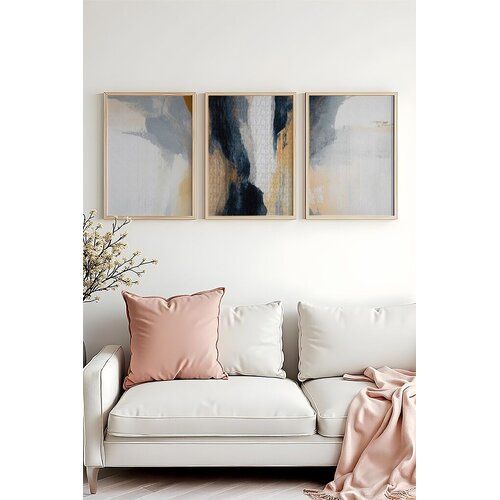 Wallity Uramljena slika Huhu484, 50x70 cm, 3 dijela Cene