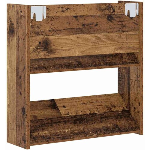 vidaXL ormarići za cipele na zidu 2 pcs staro drvo 60 x 18 x 60 cm Cene