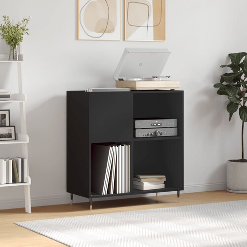 vidaXL Ormarić za ploče crni 84 5 x 38 x 89 cm od konstruiranog drva Cijene