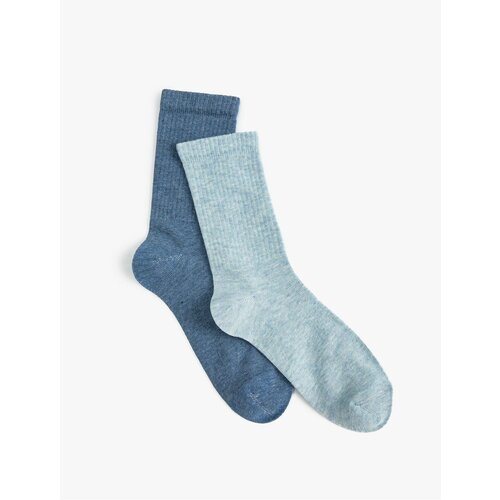 Koton Basic Set of 2 Socks Multi Color Textured Slike
