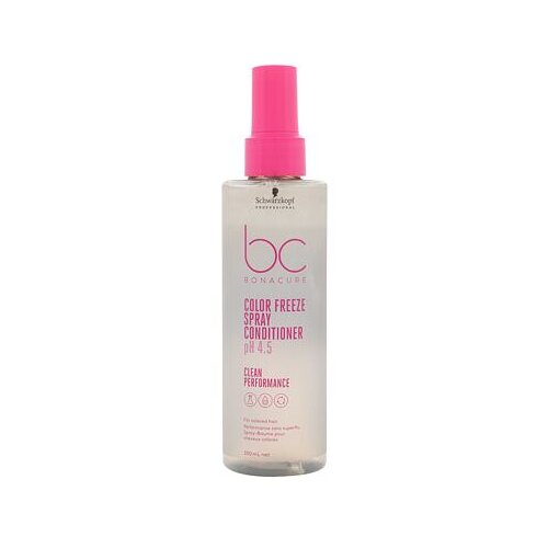 Schwarzkopf Professional bc bonacure ph 4.5 color freeze spray conditioner rgenerator bez ispiranja za obojenu kosu 200 ml za žene Slike
