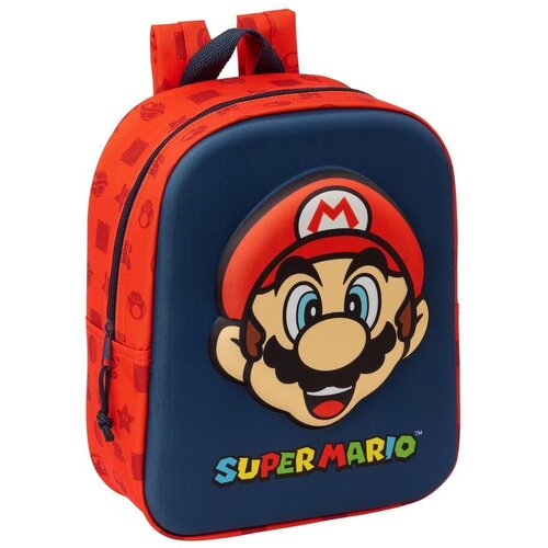 Super Mario Mochila 3D Bros 27 cm Slike