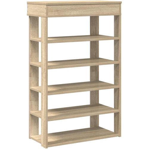  Stalak za cipele boja hrasta 60x30x98 cm konstruirano drvo Slike
