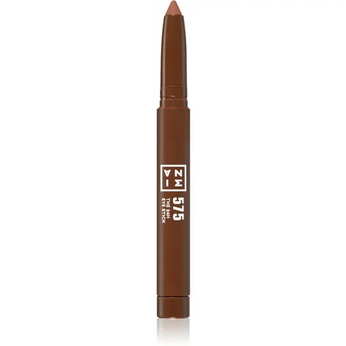 3INA The 24H Eye Stick dolgoobstojna senčila za oči v svinčniku odtenek 575 - Brown 1,4 g