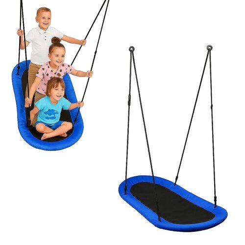 Monkey Gym Gugalnica ležalna za otroke viseči ležalnik za igro in sprostitev Fun modra, (5000085787) Cene