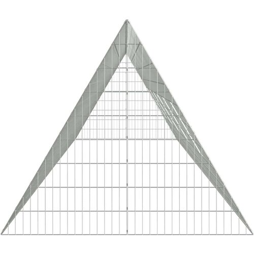  Kavez za piliće Srebrno 650 x 100 x 85 cm Cinkani čelik Slike