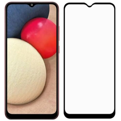 Evelatus Full Cover 2.5D Glass za Samung Galaxy A02S (A025F) Anti-Static / Japan Glue Black, (21206415) Cene