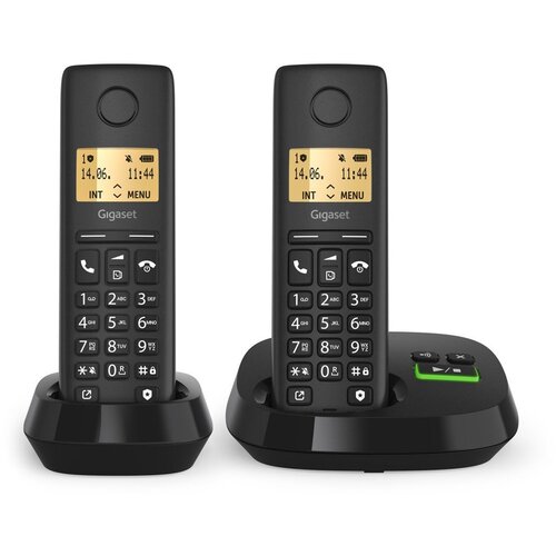 Gigaset PURE 100A Duo Analog /DECT telephone Caller ID Black Cijene