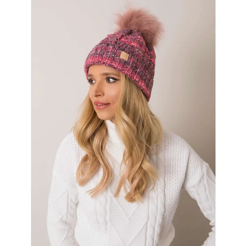 Fashion Hunters Dark pink winter hat RUE PARIS