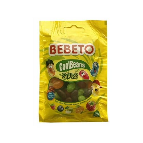 RIM GROUP bombone bebeto cool beans sour mix 60G Slike