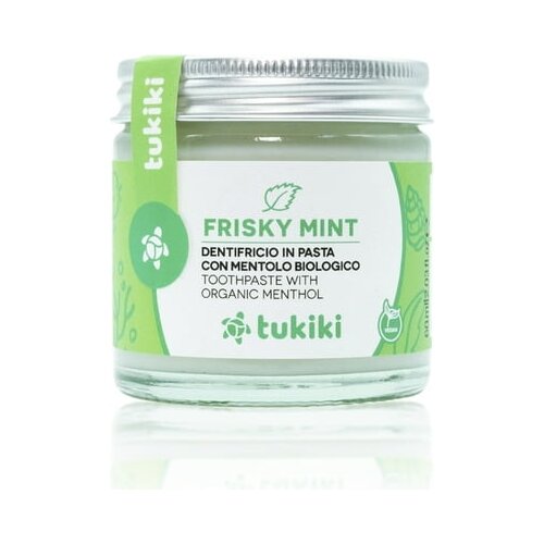 Tukiki Pasta za zube u staklenci - Frisky Mint Slike