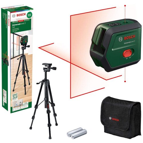 Bosch UniversalLevel 2 Set križnolinijski laser Raspon (maks.): 12 m Cijene