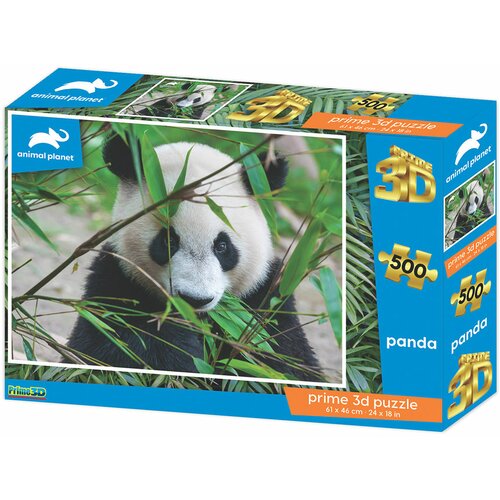 ANIMAL PLANET puzzle 3D Velika Panda 500 delova Slike