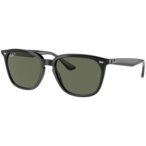 Ray-ban RB4362 601/9A Polarized ONE SIZE (55) Črna/Zelena Slike