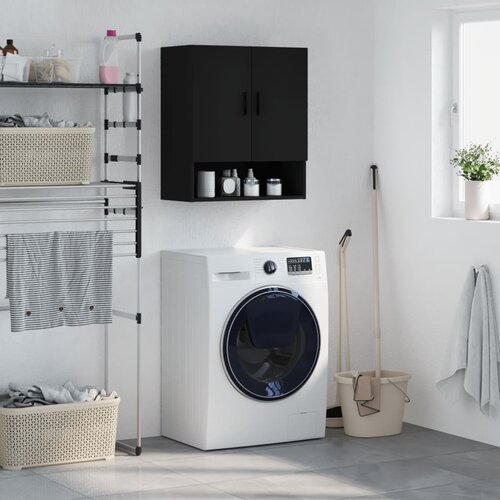 vidaXL Zidni ormarić crni 60 x 31 x 70 cm od konstruiranog drva Cijene