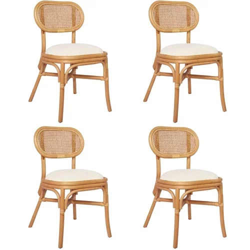  Jedilni stoli 4 kosi platno