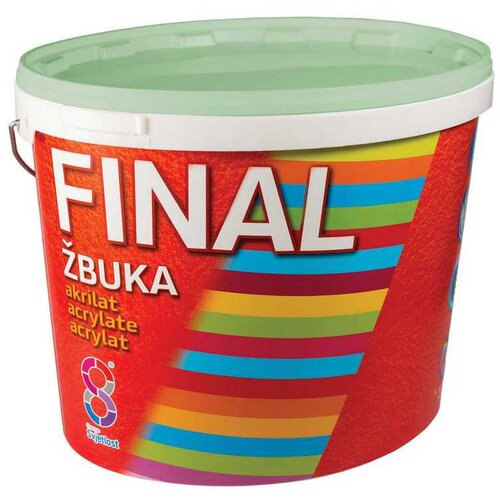 CHROMOS SVJETLOST Dekorativna žbuka FINAL AKRILNA ZAGLAĐENA 1,5MM BAZA 25kg Cijene