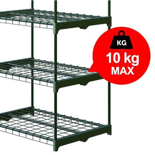 Janshop Plonos polica za plastenik 69 x 49 x 125 cm 4921 Slike