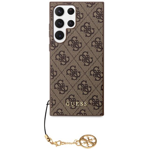 Guess Ohi&amp;scaron;je za Samsung Galaxy S24 Ultra Edition 4G Charm with Pendant, Rjava, (21749462) Slike