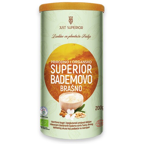 Just Superior superior bademovo brašno 200g Slike